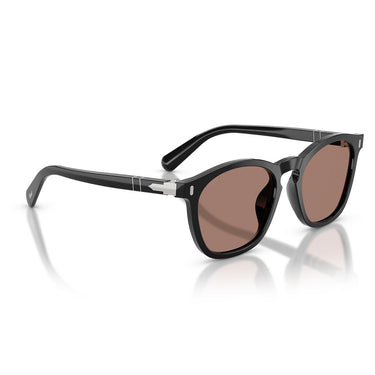 Persol Occhiali da Sole PO3413S 95/B3 Nero/Marrone Rosso Unisex