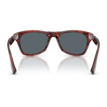 Persol Occhiali da Sole PO8001S 1242R5 Marrone Rosso Blu Unisex 4