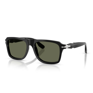 Persol Occhiali da Sole PO8002S 95/31 Nero/Verde Unisex Polarizzati 1