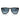 Persol Sonnenbrille PO9649S 95-Q8 Schwarz-Blau Verlauf Unisex