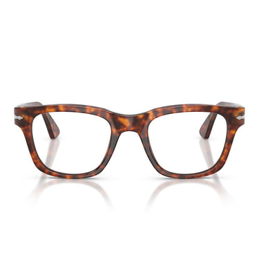 Persol Occhiali da Vista PO3389V 24 Cecil Marrone/Trasparente Unisex