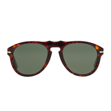 Persol Lunettes de Soleil PO0649 24/31 Havana/Vert Unisexe