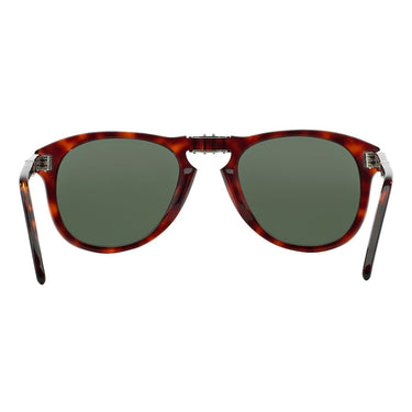 Persol Sonnenbrille PO0714 24/31 Faltbar Havana/Grün Unisex 5