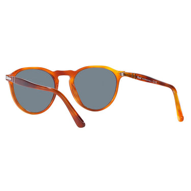 Persol Occhiali da Sole PO3286S 96/56 Terra di Siena/Azzurro Unisex 4