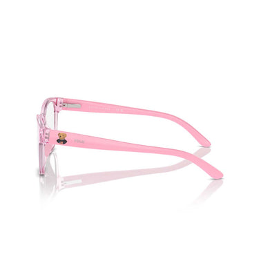 Polo Ralph Lauren Occhiali da Vista PP8549U 6193 Rosa Trasparente/Trasparente Bambini 3