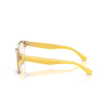 Polo Ralph Lauren Occhiali da Vista PP8553U 5756 Giallo Chiaro Brillante Trasparente/Trasparente Bambini 3