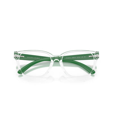 Polo Ralph Lauren Occhiali da Vista PP9511U 500273 Verde Trasparente Trasparente con Clip Bambini 5