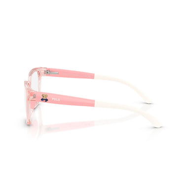 Polo Ralph Lauren Occhiali da Vista PP9511U 62667N Rosa Trasparente Trasparente con Clip Bambini 4