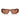Prada Sonnenbrille PR09ZS 20H90Q Dunkelbraun Transparent Braun Unisex