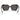Prada Sonnenbrille PR15WS 09Q5S0 Schwarz-Dunkelgrau Unisex 3