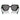 Prada Occhiali da Sole PR15WS 1AB5Z1 Nero-Grigio Scuro Unisex Polarizzati 3