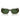 Prada Sonnenbrille PR17WS 19Z1I0 Flasche Transparent/Dunkelgrün Unisex