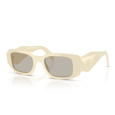 Prada Sonnenbrille PR17WS 21D5J2 Weiß/Hellbraun Unisex 2