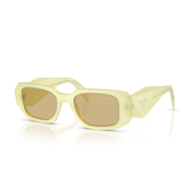 Prada Sonnenbrille PR17WS 21G10R Frosted Vanilla Gelb Unisex 2