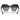 Prada Sonnenbrille PR17ZS 1AB09S Schwarz-Grau Verlauf Unisex 3