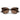 Prada Sonnenbrille PR22ZS 17N06B Schildpatt Dunkelbraun Damen 5