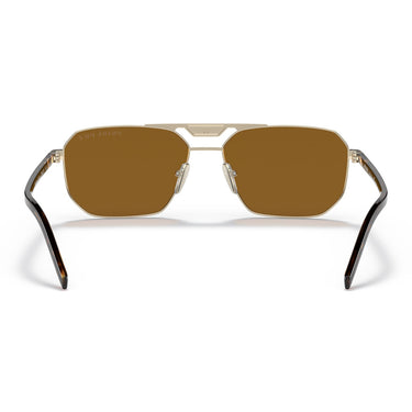 Prada Sonnenbrille PR58YS ZVN5Y1 Gold-Braun Unisex Polarisiert 3