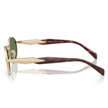 Prada Sonnenbrille PR65ZS ZVN70L Gold-Grün Damen 2