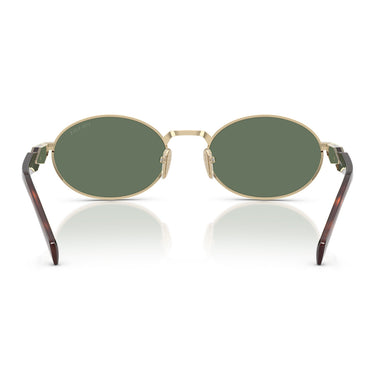 Prada Sonnenbrille PR65ZS ZVN70L Gold-Grün Damen 3