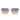 Prada Sonnenbrille PR67ZS 1BC06Z Silber/Iris Sfumato Unisex