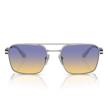 Prada Sonnenbrille PR67ZS 1BC06Z Silber/Iris Sfumato Unisex