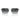 Prada Sonnenbrille PR67ZS 1BC5W1 Silber/Grau Verlauf Unisex Polarisiert