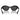 Prada Sonnenbrille PRA02S 16K08Z Schwarz-Grau Unisex 3
