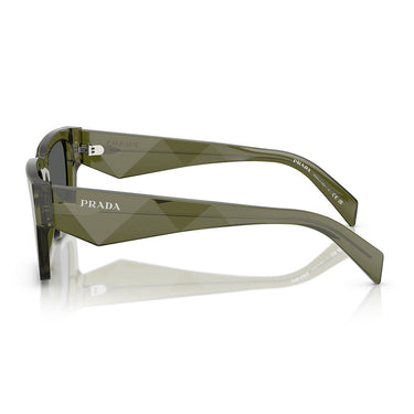 Prada Sonnenbrille PRA06S 25A40L Militärgrün Dunkelgrau Unisex 3