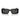 Prada Sonnenbrille PRA07S 1AB5S0 Schwarz/Dunkelgrau Unisex