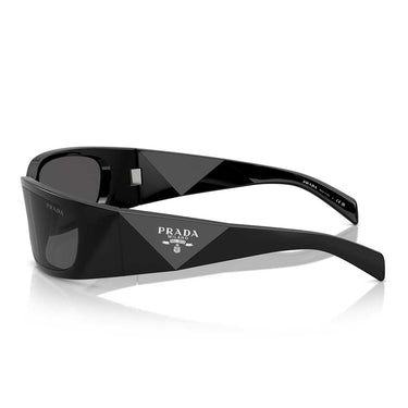 Prada Occhiali da Sole PRA14S 1AB5S0 Nero/Grigio Scuro Donna 2