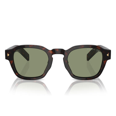 Prada Sonnenbrille PRA16S 17N20G Radica Schildpatt/Grün Unisex Polarisiert