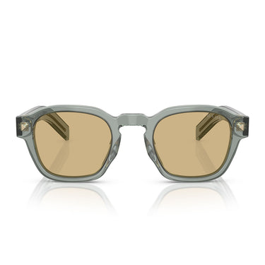 Prada Occhiali da Sole PRA16S 21J70R Nebbia Trasparente Marrone Chiaro Unisex