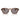 Prada Occhiali da Sole PRA16S 28I03D Argilla Trasparente Grigio Unisex