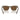 Prada Occhiali da Sole PRA17S 18T70F Terra Trasparente/Marrone Scuro Unisex