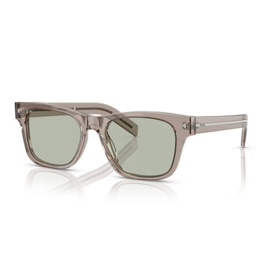 Prada Occhiali da Sole PRA17S 27P91B Beige Trasparente/Grigio Vintage Giallo Unisex