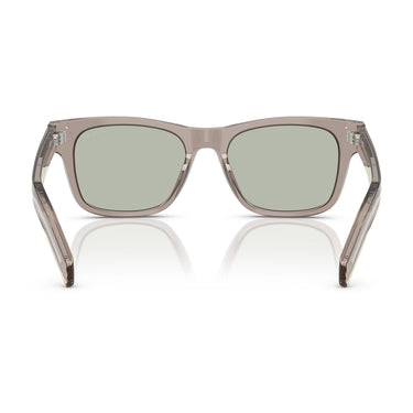 Prada Occhiali da Sole PRA17S 27P91B Beige Trasparente/Grigio Vintage Giallo Unisex