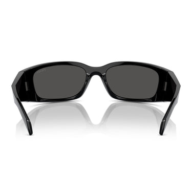Prada Occhiali da Sole PRA19S 1AB5S0 Nero/Grigio Scuro Uomo 3