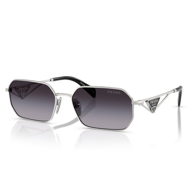 Prada Sonnenbrille PRA51S 1BC90A Silber/Grau Verlauf Unisex 2