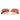 Prada Sonnenbrille PRA51S 5AK40C Gold-Rot Verblasst Unisex 4