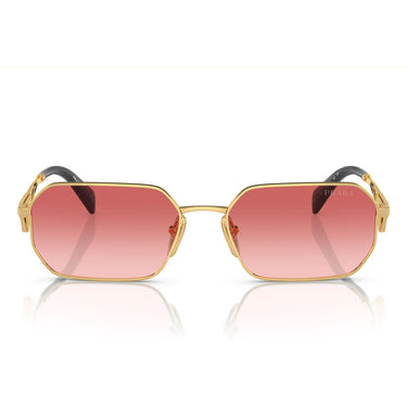 Prada Sonnenbrille PRA51S 5AK40C Gold-Rot Verlauf Unisex