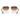 Prada Sonnenbrille PRA51S ZVN50C Gold-Braun Verlauf Unisex 4