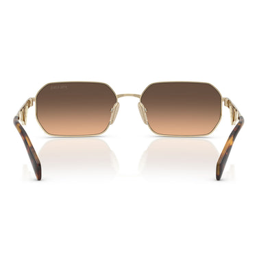 Prada Sonnenbrille PRA51S ZVN50C Gold-Braun Verlauf Unisex 4