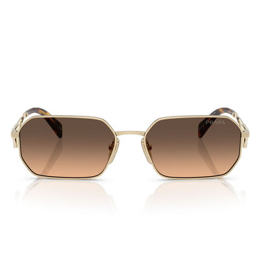 Prada Sonnenbrille PRA51S ZVN50C Gold-Braun Verlauf Unisex