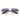 Prada Sonnenbrille PRA53S 27506Z Matt Silber/Dunkelblau Gelb Herren 5