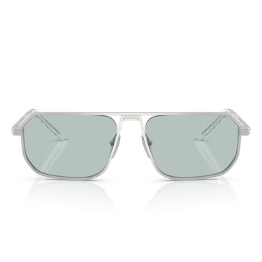 Prada Sonnenbrille PRA53S 27540N Matt Silber/Blau Herren
