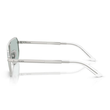 Prada Sonnenbrille PRA53S 27540N Matt Silber/Blau Herren 3