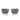 Prada Sonnenbrille PRA57S 1BC175 Silber/Dunkelgrau Unisex