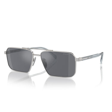 Prada Sonnenbrille PRA57S 1BC175 Silber/Dunkelgrau Unisex