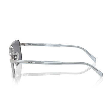 Prada Sonnenbrille PRA57S 1BC175 Silber/Dunkelgrau Unisex