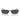 Prada Sonnenbrille PRA60S 1AB5S0 Schwarz/Dunkelgrau Damen